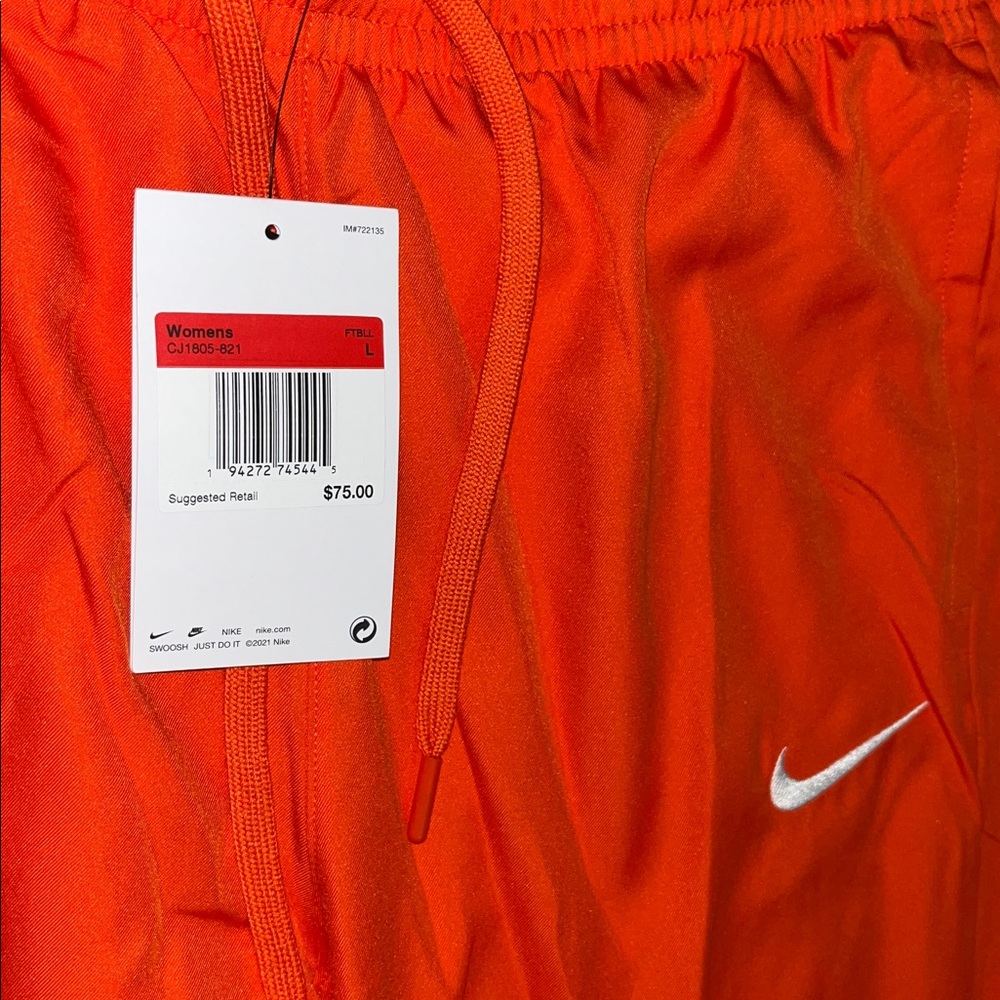 Nike DriFit Orange Athletic Pants - Picture 4 of 4